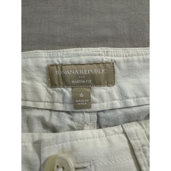 Banana Republic Wide Leg Linen Pant sz 6 - Picture 3 of 4
